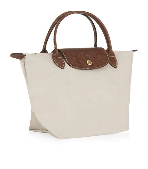 Longchamp Le Pliage White Handbag WIL/M/02 .